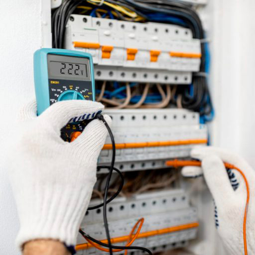 Électricien Paris Dépannages en train de travailler sur la mise au norme d'une installation ou dépannage électrique